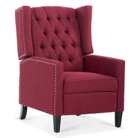 Fauteuil Inclinable Manuel à Oreilles Large - 34.45 x 27.16 x 40.55 pouces