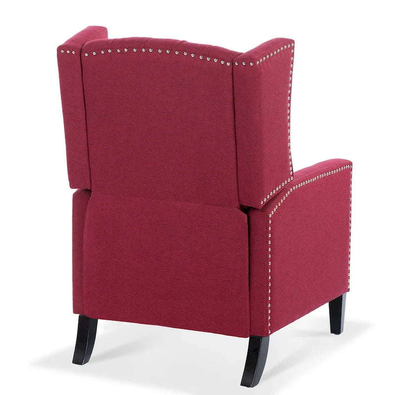 Fauteuil Inclinable Manuel à Oreilles Large - 34.45 x 27.16 x 40.55 pouces