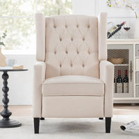 Fauteuil Inclinable Manuel à Oreilles Large - 34.45 x 27.16 x 40.55 pouces