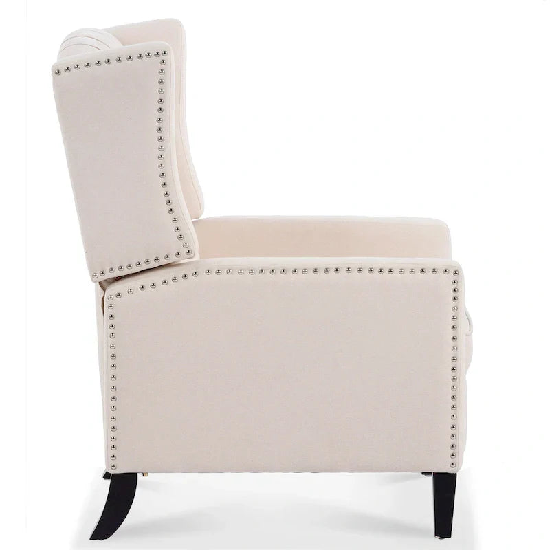 Fauteuil Inclinable Manuel à Oreilles Large - 34.45 x 27.16 x 40.55 pouces