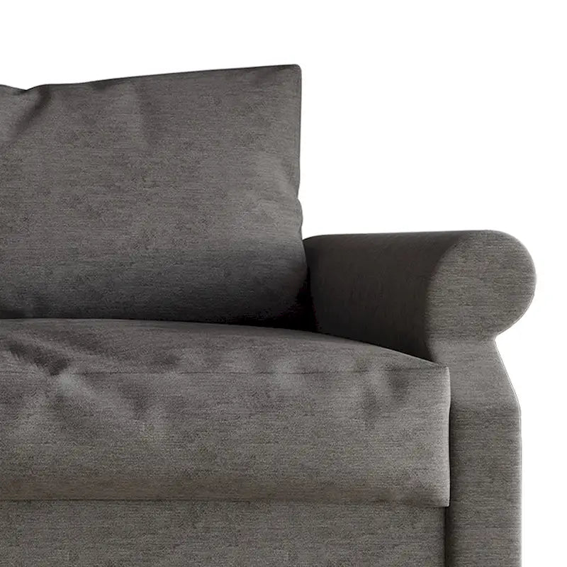Fauteuil rembourré en lin classique CraftPorch