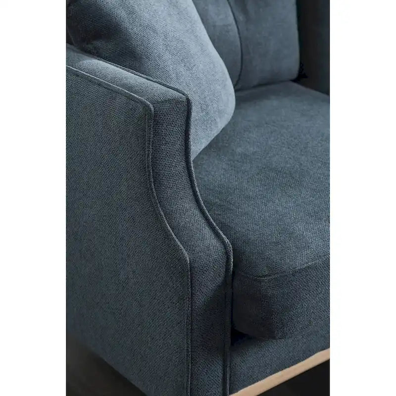 Causeuse 2 Places en Tissu avec Chargement USB