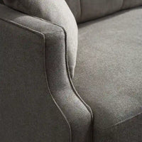 Causeuse 2 Places en Tissu avec Chargement USB
