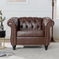 Fauteuil classique confortable à 1 place pour le salon