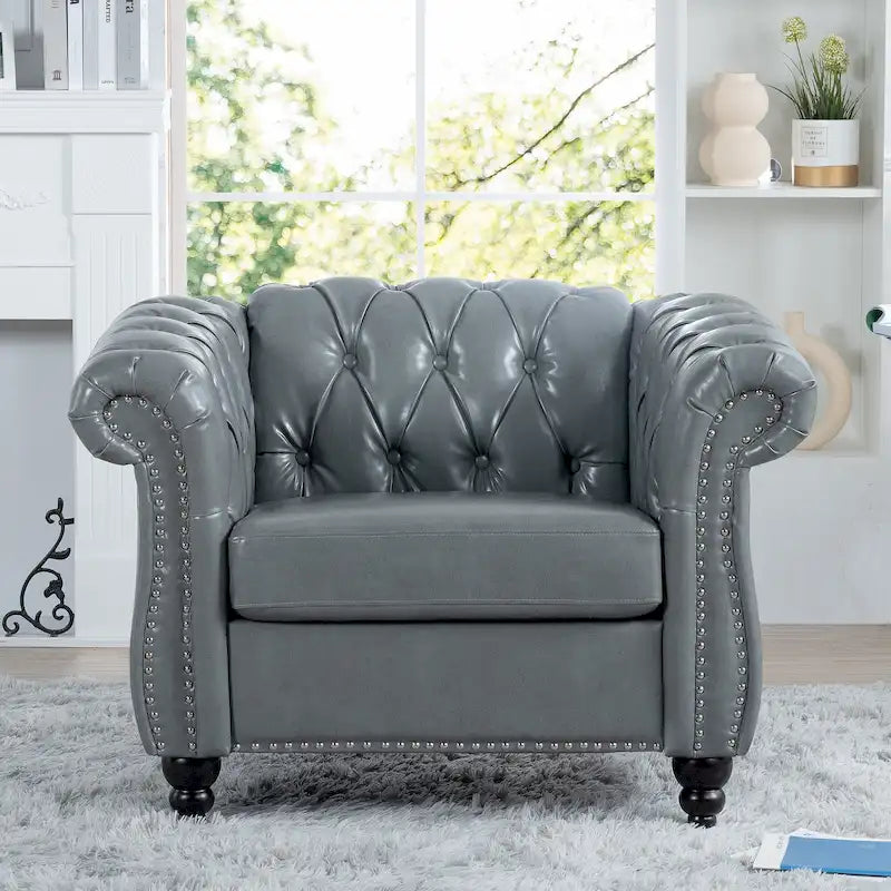 Fauteuil classique confortable à 1 place pour le salon