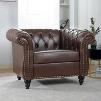 Fauteuil classique confortable à 1 place pour le salon