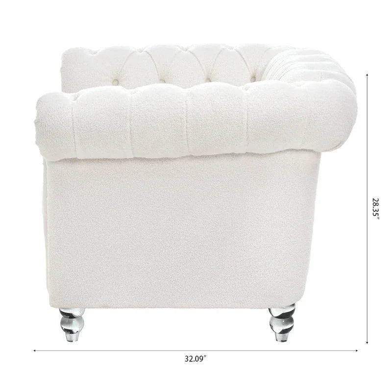 Fauteuil classique confortable à 1 place pour le salon