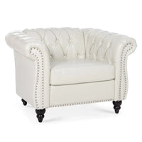 Fauteuil classique confortable à 1 place pour le salon