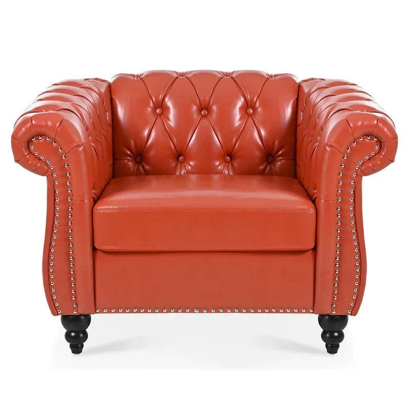 Fauteuil classique confortable à 1 place pour le salon
