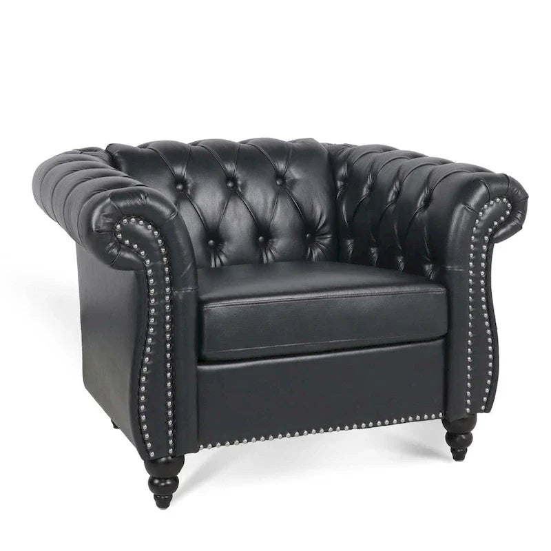 Fauteuil classique confortable à 1 place pour le salon