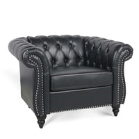 Fauteuil classique confortable à 1 place pour le salon