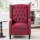 Fauteuil inclinable manuel à dossier oreilles
