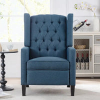 Fauteuil inclinable manuel à dossier oreilles