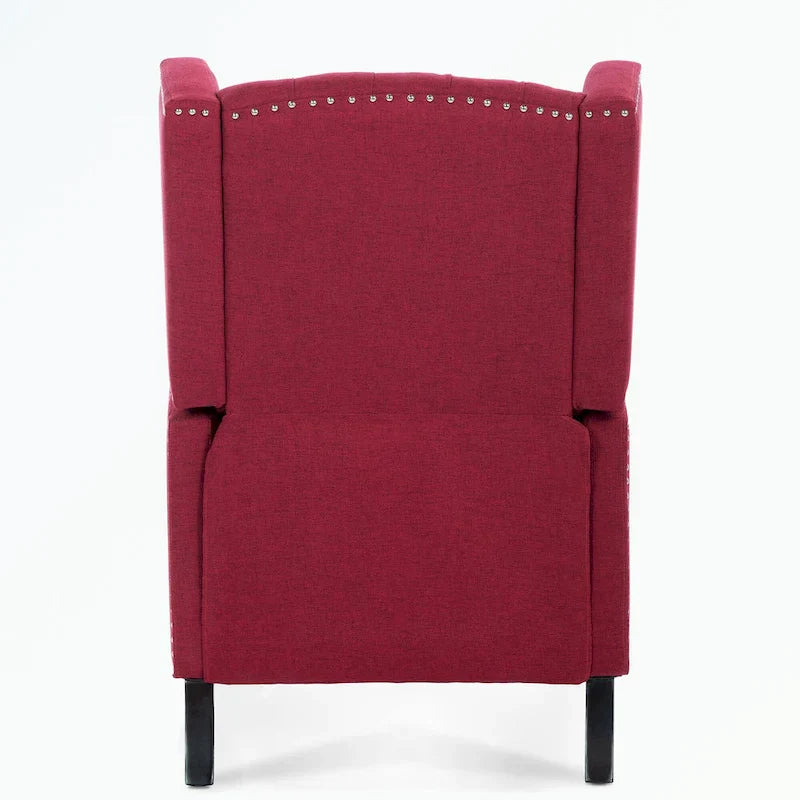 Fauteuil inclinable manuel à dossier oreilles