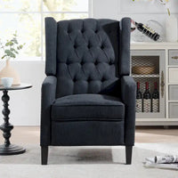 Fauteuil inclinable manuel à dossier oreilles
