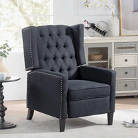 Fauteuil inclinable manuel à dossier oreilles