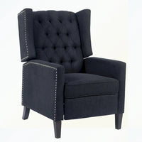 Fauteuil inclinable manuel à dossier oreilles