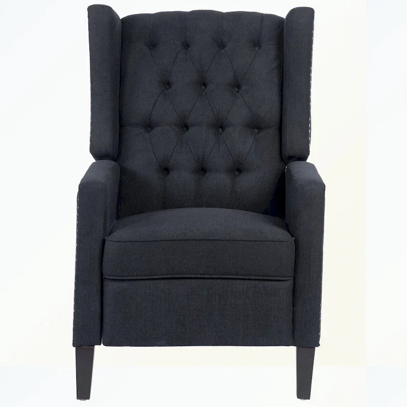 Fauteuil inclinable manuel à dossier oreilles