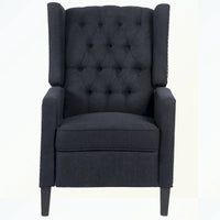 Fauteuil inclinable manuel à dossier oreilles