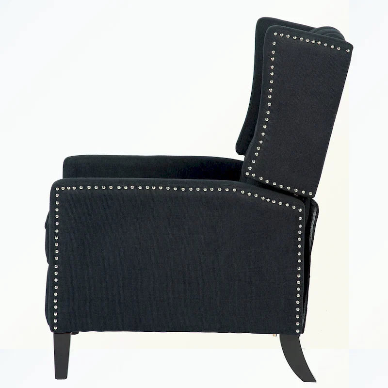 Fauteuil inclinable manuel à dossier oreilles