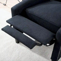 Fauteuil inclinable manuel à dossier oreilles