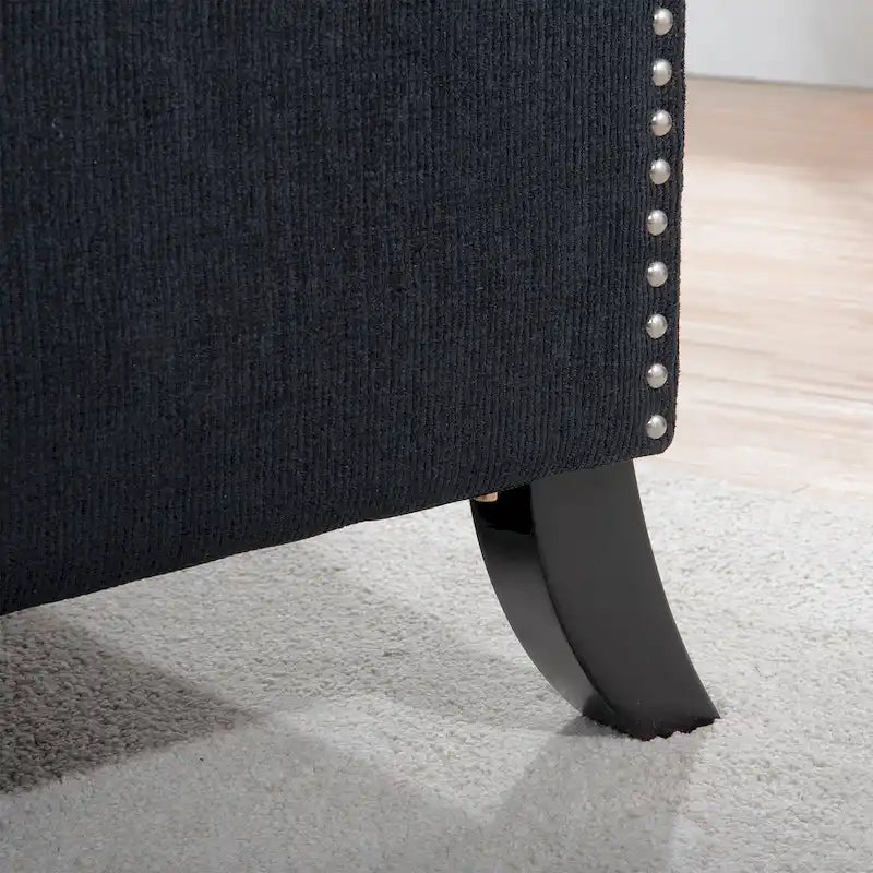 Fauteuil inclinable manuel à dossier oreilles