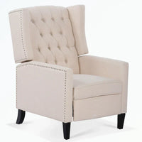 Fauteuil inclinable manuel à dossier oreilles