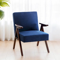 HUIMO Ensemble de 2 fauteuils d'appoint rembourrés pour salon, chambre à coucher