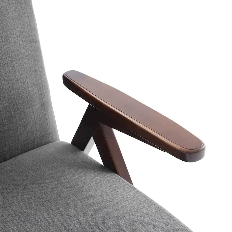 HUIMO - Lot de 2 fauteuils d'appoint tapissés pour salon et chambre
