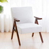 HUIMO Ensemble de 2 fauteuils d'appoint rembourrés pour salon, chambre à coucher