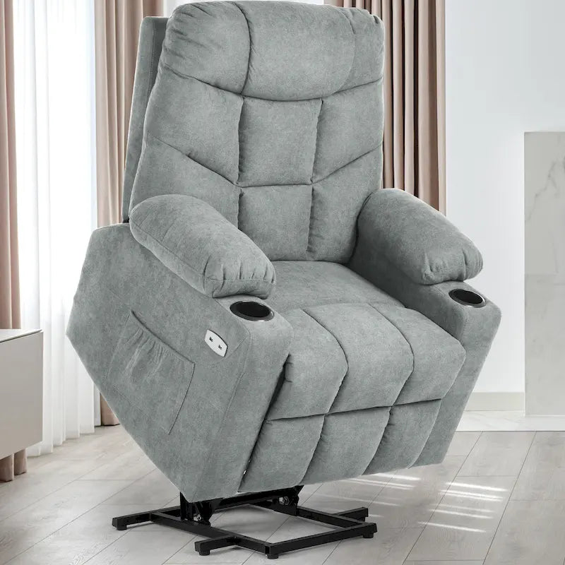 Fauteuil Canapé Inclinable Moderne de Massage et Chauffage