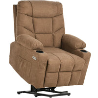 Fauteuil Canapé Inclinable Moderne de Massage et Chauffage