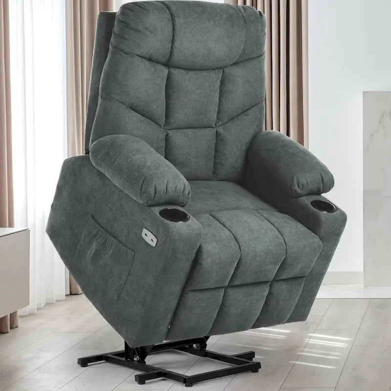 Fauteuil Canapé Inclinable Moderne de Massage et Chauffage