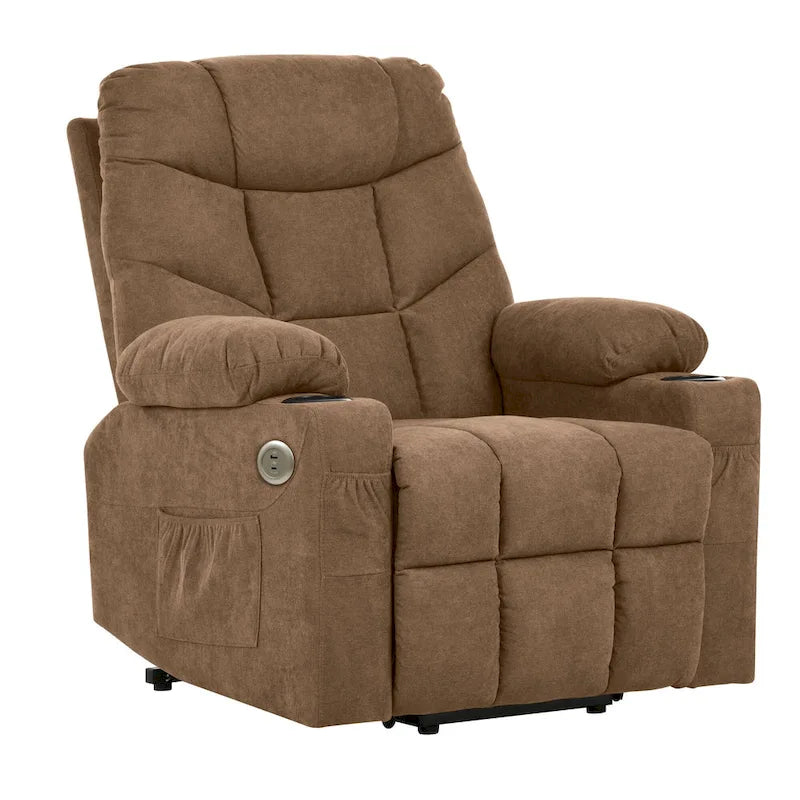 Fauteuil Canapé Inclinable Moderne de Massage et Chauffage