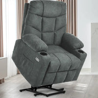 Fauteuil Canapé Inclinable Moderne de Massage et Chauffage