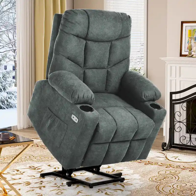 Fauteuil Canapé Inclinable Moderne de Massage et Chauffage