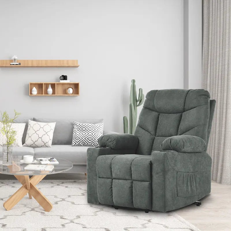 Fauteuil Canapé Inclinable Moderne de Massage et Chauffage