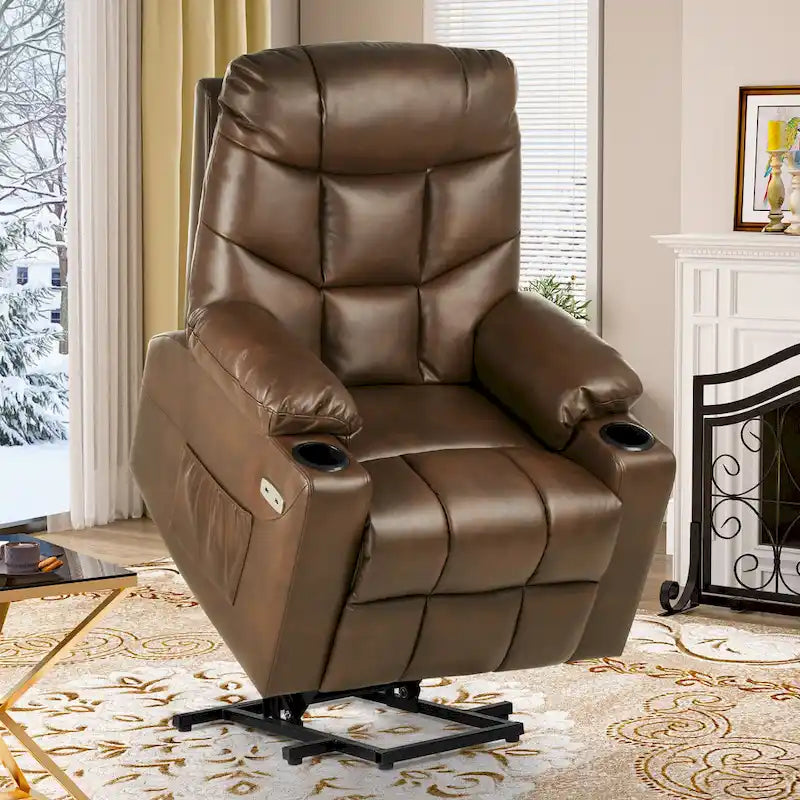 Fauteuil Canapé Inclinable Moderne de Massage et Chauffage