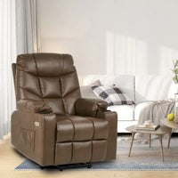 Fauteuil Canapé Inclinable Moderne de Massage et Chauffage