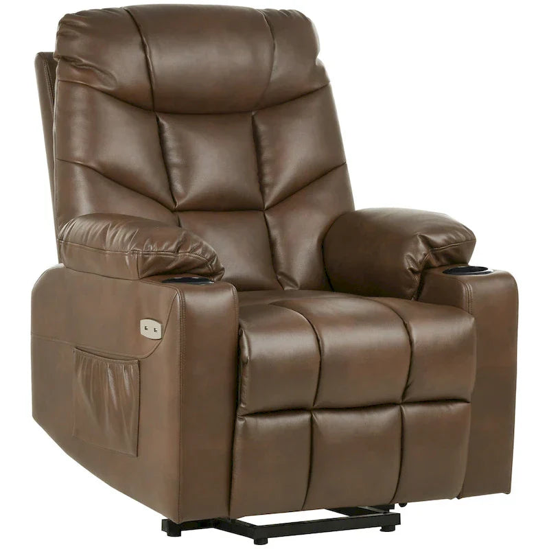 Fauteuil Canapé Inclinable Moderne de Massage et Chauffage