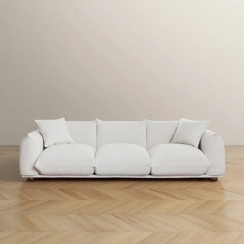 Canapé Arten Mid-Century Modern de Luxe en Boucle/Velours