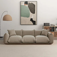 Canapé Arten Mid-Century Modern de Luxe en Boucle/Velours