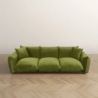 Canapé Arten Mid-Century Modern de Luxe en Boucle/Velours