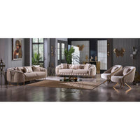 Chaise de salon moderne et confortable Lucca