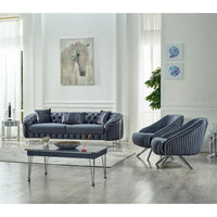Chaise de salon moderne et confortable Lucca