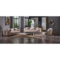 Chaise de salon moderne et confortable Lucca