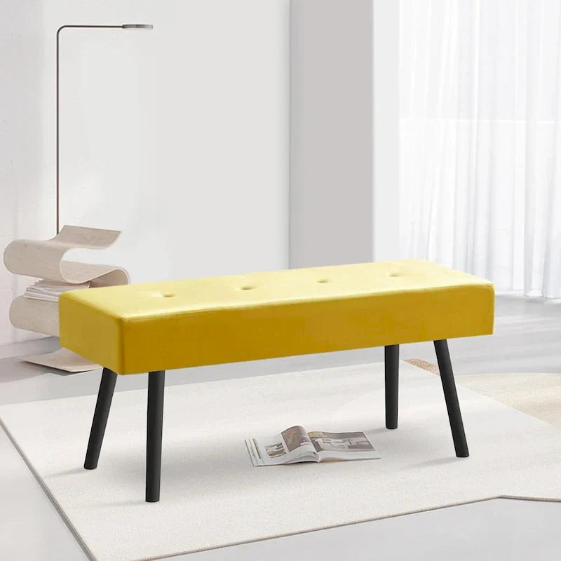 Banc rembourré Howtai pour chambre à coucher, entrée, salle à manger