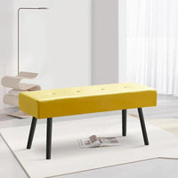 Banc rembourré Howtai pour chambre à coucher, entrée, salle à manger
