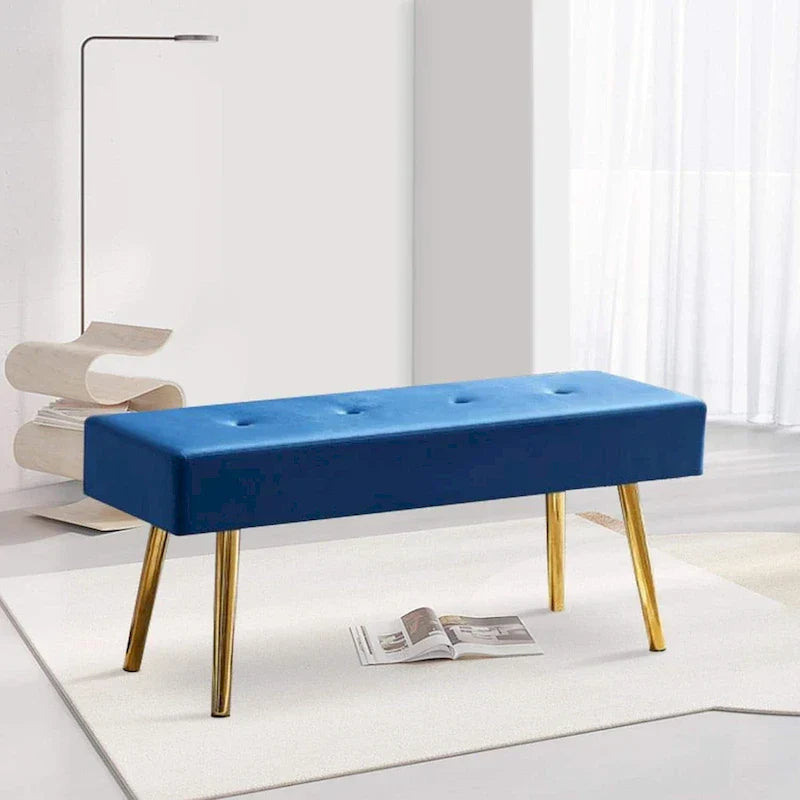 Banc rembourré Howtai pour chambre à coucher, entrée, salle à manger