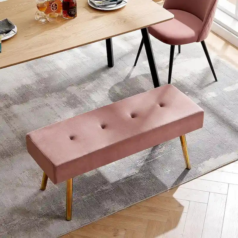 Banc rembourré Howtai pour chambre à coucher, entrée, salle à manger